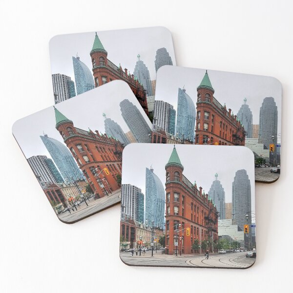 Item preview, Gooderham Building, Toronto Canada, Flatiron Building, Vintage Architecture, Vintage buildings, Historical Toronto,  designed and sold by Nostrathomas66.
