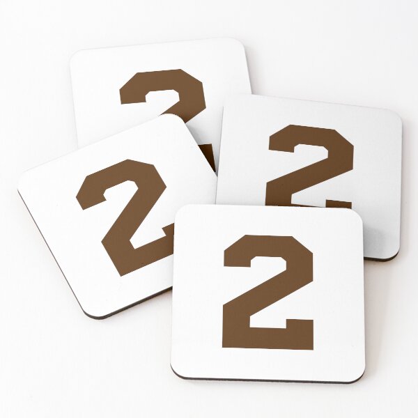 Item preview, Number 2, Brown two, Sports number 2 designed and sold by TheCultStuff.