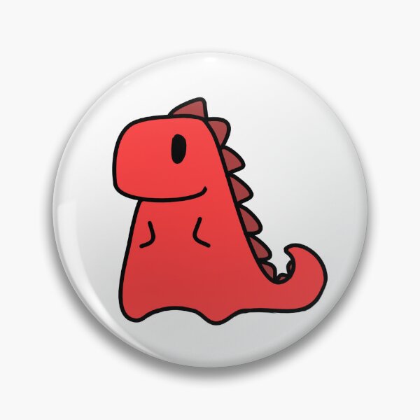 Item preview, Red dinosaur designed and sold by SerenaVisualArt.