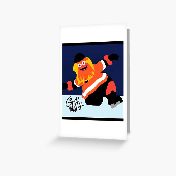 Gritty mascot, Flyers fan, funny Philly birthday card, Philadelphia  birthday card