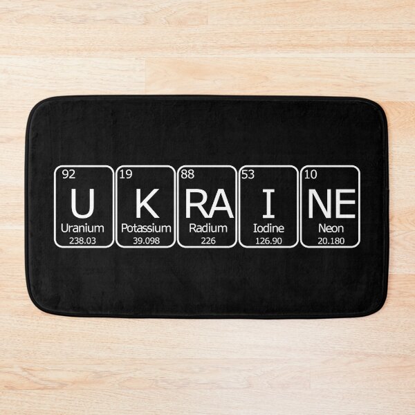 Item preview, ukraine periodic table designed and sold by T-paw.