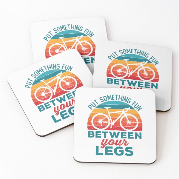 Item preview, Put Something Fun Between Your Legs Funny Cycling Cyclist designed and sold by jaygo.