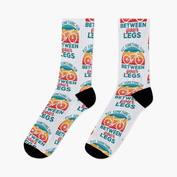 Item preview, Put Something Fun Between Your Legs Funny Cycling Cyclist designed and sold by jaygo.
