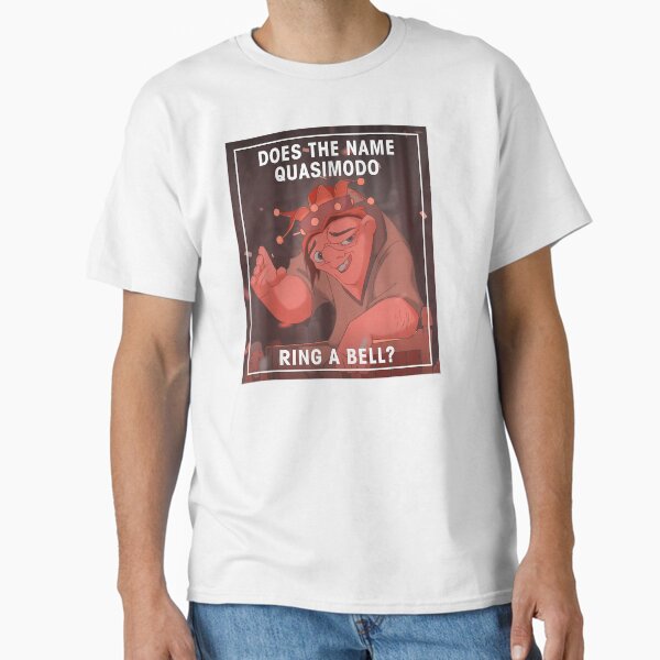 Item preview, The Hunchback of Quasimodo Funny T-Shirt designed and sold by BriegelWagner.