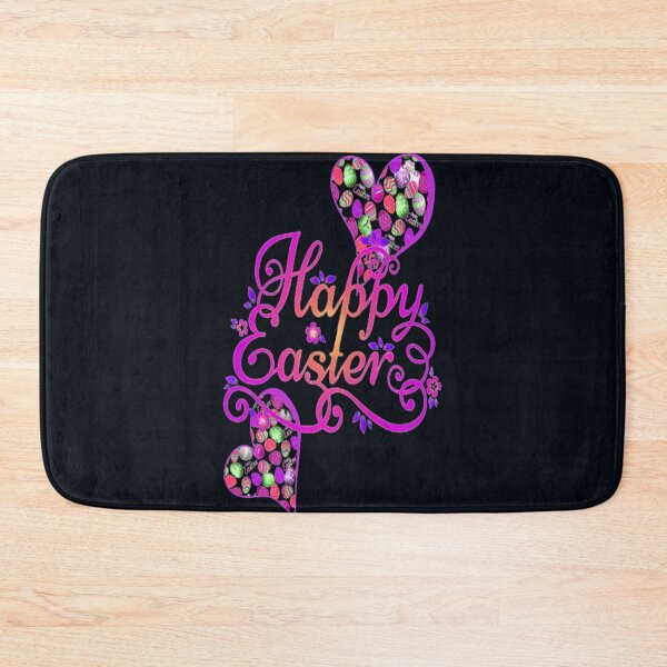 Item preview, Easter celebration, Happy Easter Lettering Design with Hearts and Easter Eggs, Good Friday, Easter Egg Hunting, Egg Hunt Squad, Chilling Peeps designed and sold by Adri Barnard.