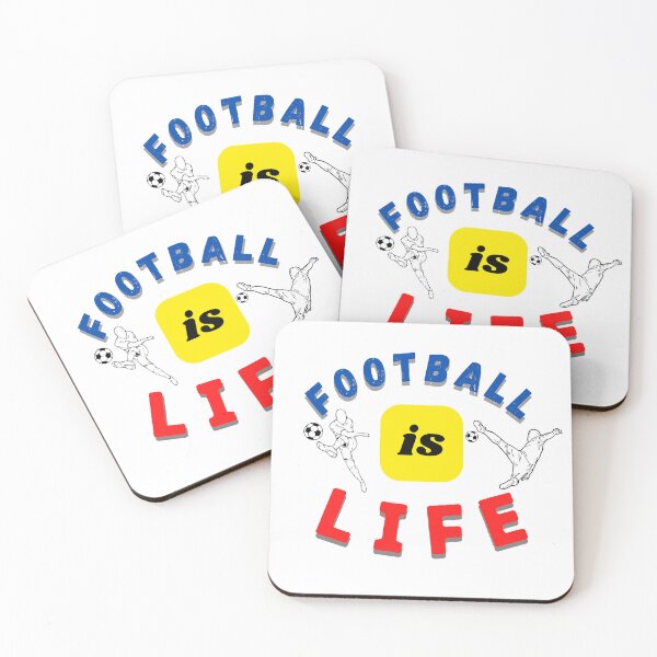 Item preview, Football is life. designed and sold by Design Vibes.