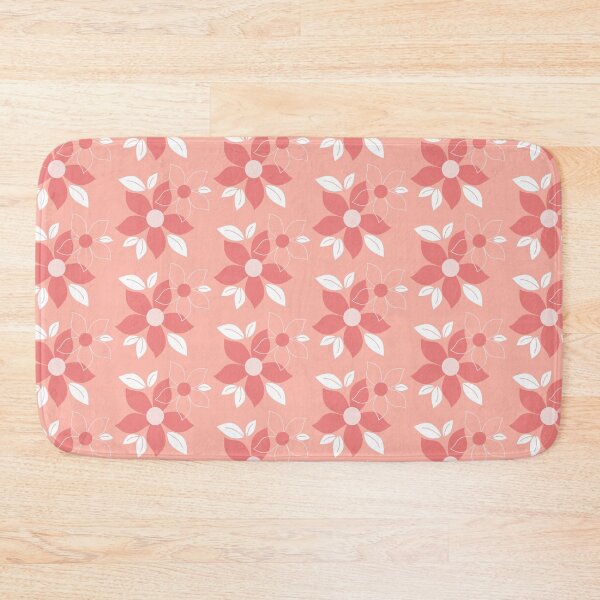 Item preview, Pink 5 petal flower design designed and sold by FabricaByMethma.