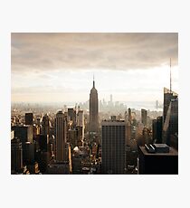 Sepia New York City Fotodruck