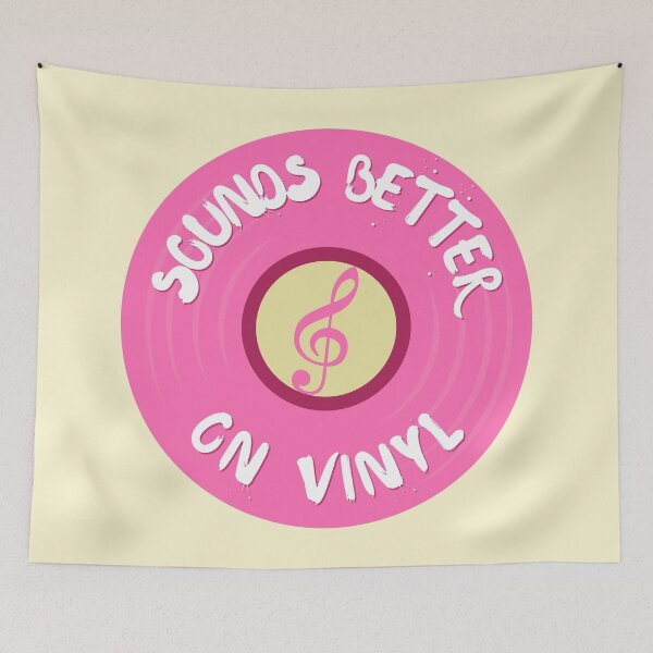Item preview, Sounds Better on Vinyl - Pink Record designed and sold by bloody-L.