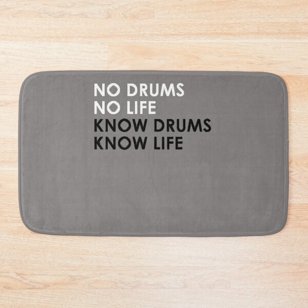 Item preview, Know Drums Know Life designed and sold by AdimajiSukaki.
