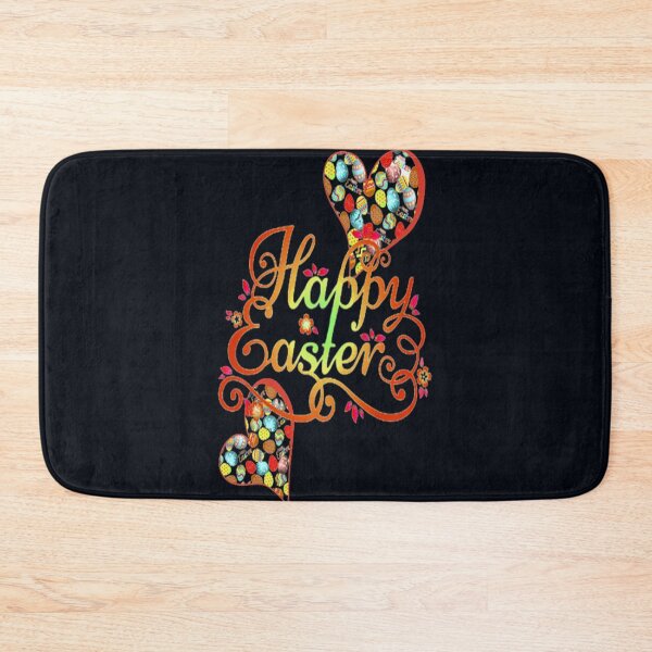 Item preview, Easter celebration, Happy Easter Lettering Design with Hearts and Easter Eggs,2 Good Friday, Easter Egg Hunting, Egg Hunt Squad, Chilling Peeps designed and sold by Adri Barnard.