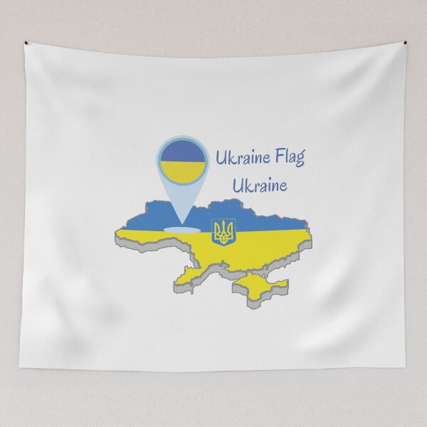 Item preview, Ukraine Flag Ukraine designed and sold by Khaila-shop.