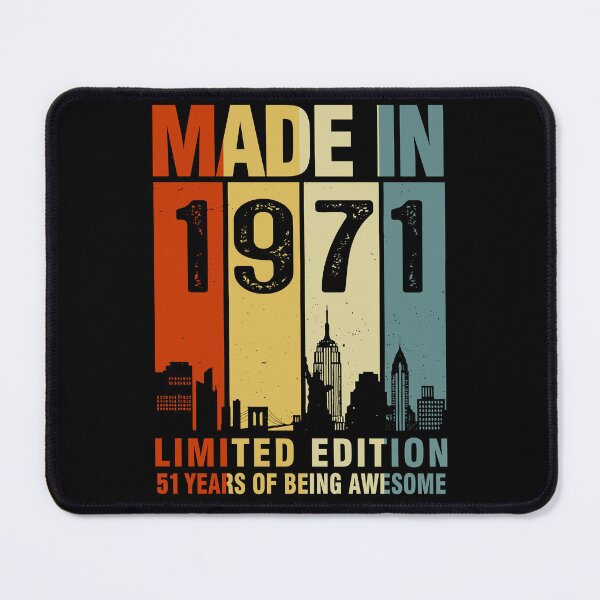 Item preview, Made In 1971 Limited Edition 51 Years Of Being Awesome 51st Birthday designed and sold by AraJordeStore.
