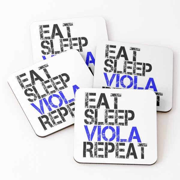 Item preview, Eat Sleep Viola Repeat, Grunge  designed and sold by ACC .