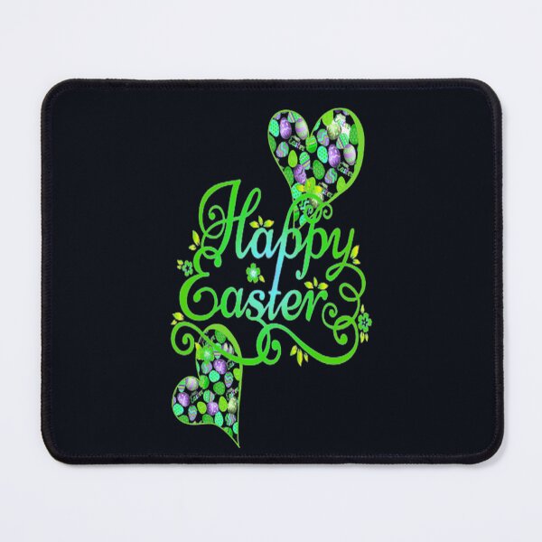 Item preview, Easter celebration, Happy Easter Lettering Design with Hearts and Easter Eggs,3 Good Friday, Easter Egg Hunting, Egg Hunt Squad, Chilling Peeps designed and sold by Adri Barnard.