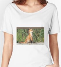 Foxing Around Women's Relaxed Fit T-Shirt