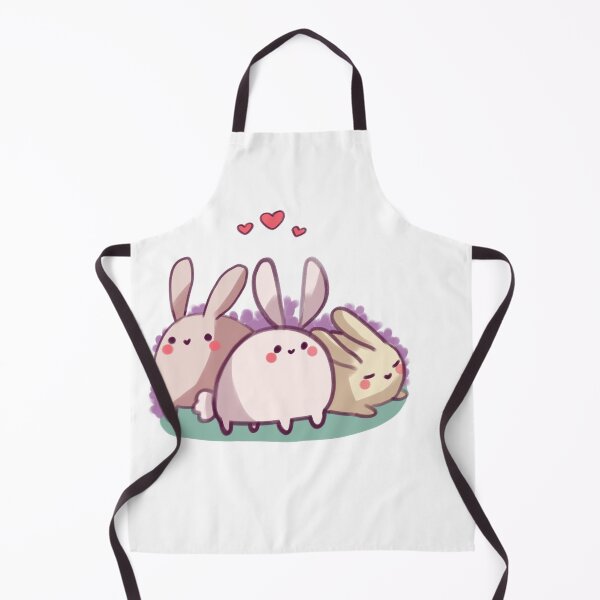 Item preview, Cute bunnies and hearts designed and sold by Mayarart.