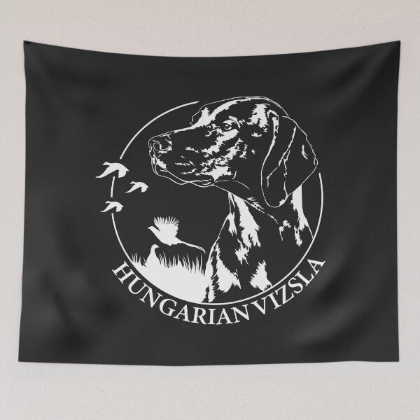 Item preview, Hungarian Vizsla Dog Hounds Portrait designed and sold by dogarts.