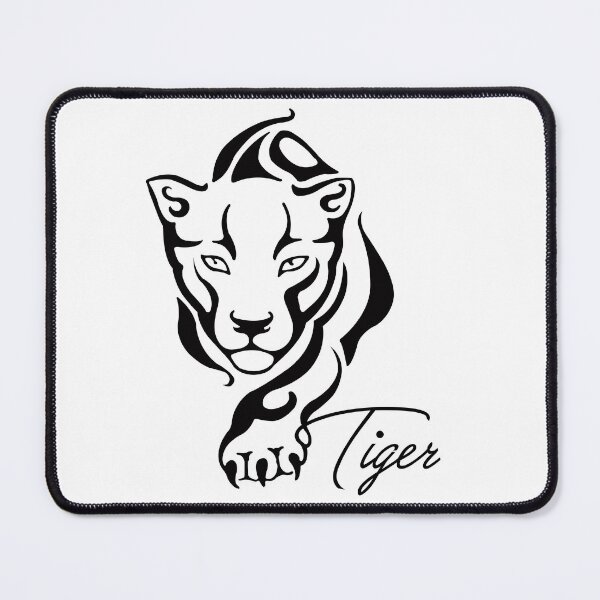 Item preview, T-shirt for boys and girls printed with tiger Image designed and sold by LTMARKETING.