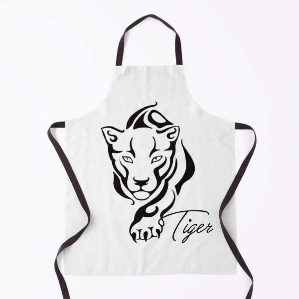 Item preview, T-shirt for boys and girls printed with tiger Image designed and sold by LTMARKETING.