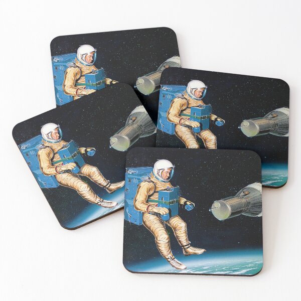 Item preview, Gemini mission spacewalk - 1965 Concept Art designed and sold by arthook.