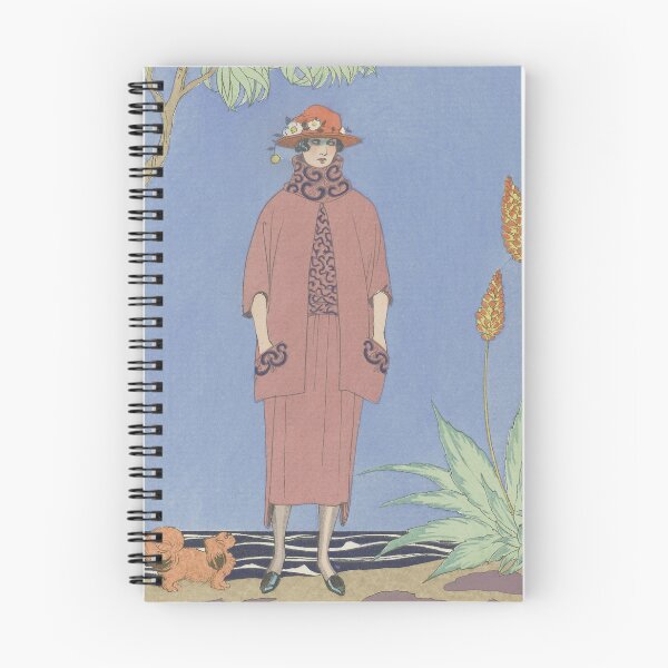 Item preview, 1920s Art Deco Fashion Illustration by George Barbier  - Gazette du Bon Ton - A palm Beach designed and sold by cutesy.