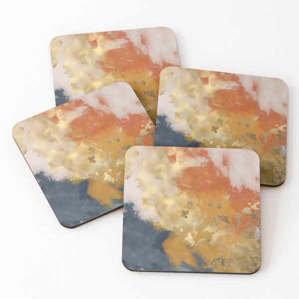 Item preview, Textured Colorful Abstract Marble Art designed and sold by meggydesigns.