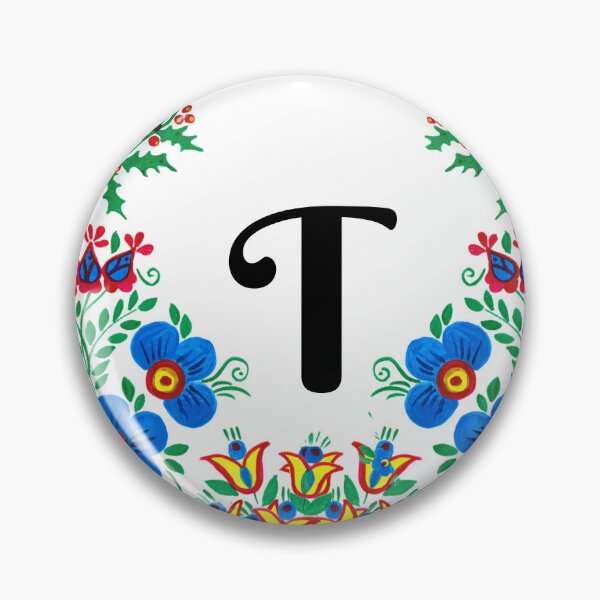 Item preview,  letra T con flores designed and sold by Elyora.
