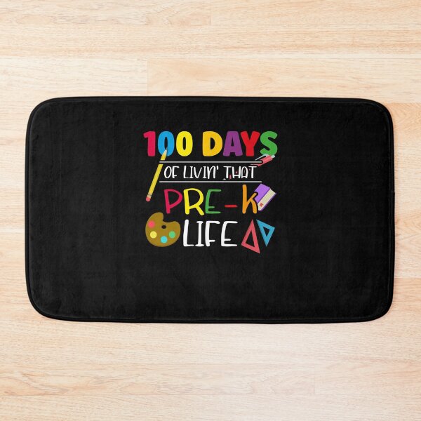 Item preview, Living 100 Days Of School Pre-k Life Teachers And Students designed and sold by Dressed For  Duty.