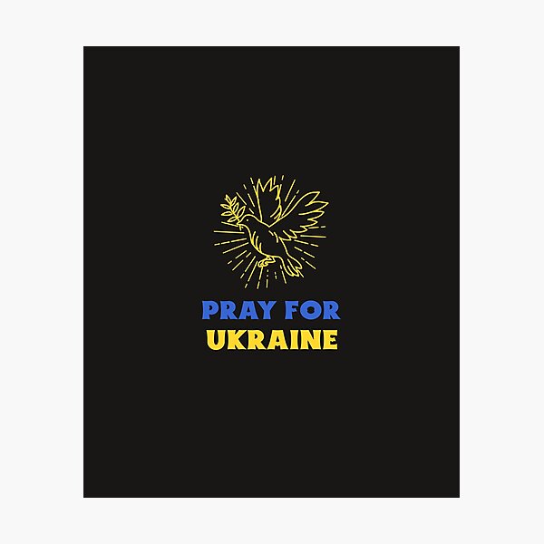 Item preview, Pray for Ukraine designed and sold by Salimah Haji.