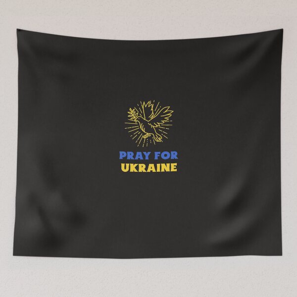 Item preview, Pray for Ukraine designed and sold by Salimah Haji.
