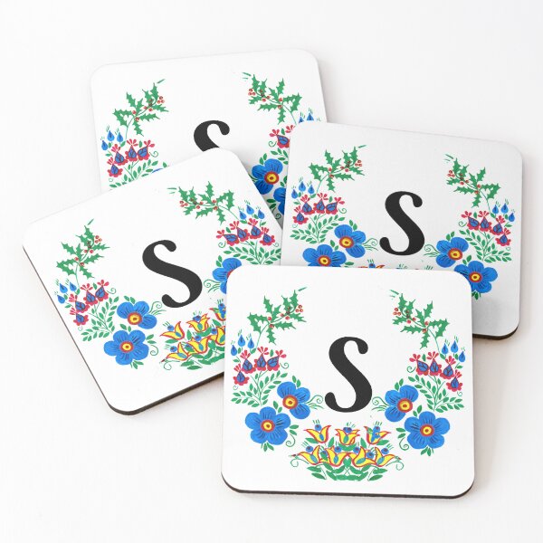 Item preview,  letra S con flores designed and sold by Elyora.