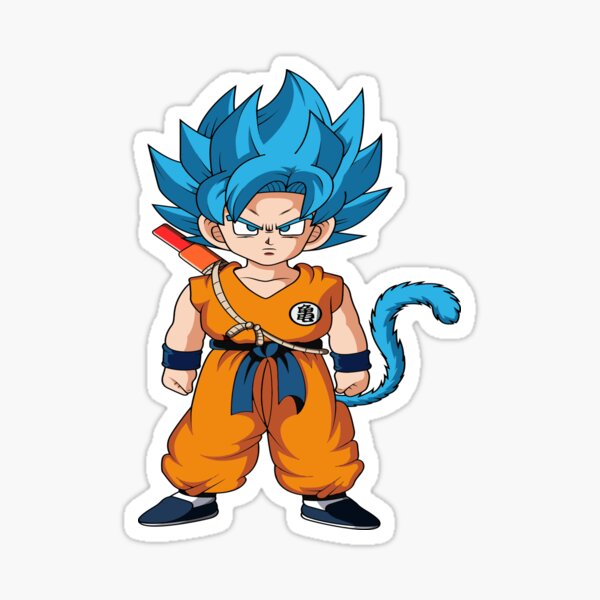 Chibi Goku Dragon Ball Sticker🐉✨  Free PNG Image Download - Wallpapers  Clan