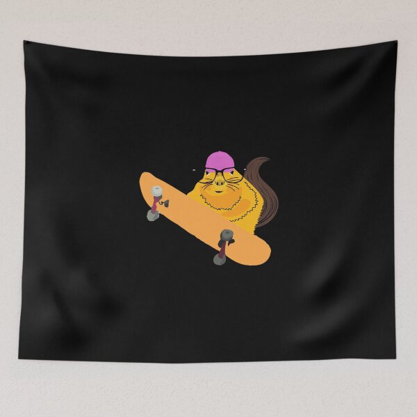 Item preview, Naughty Squirrel 886 Skateboarding Active T-Shirt designed and sold by ricedali41.