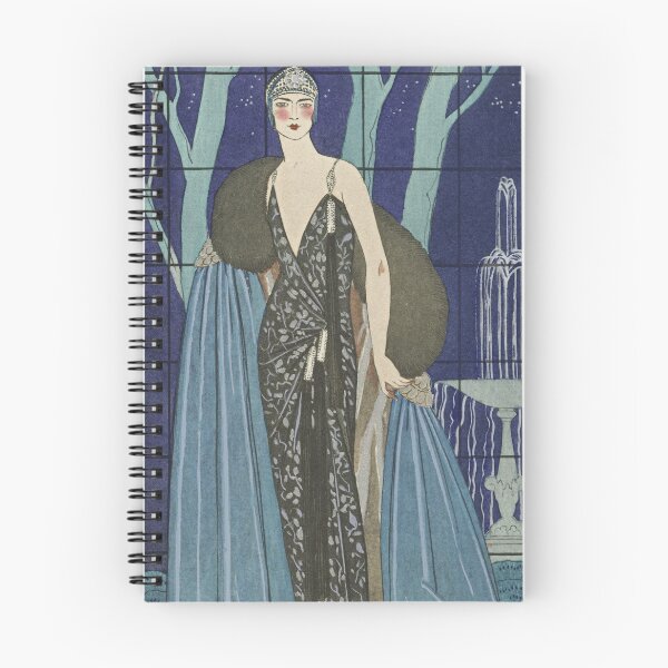 Item preview, 1920s Art Deco Fashion Illustration by George Barbier - Gazette du Bon Ton - Alcyone designed and sold by cutesy.