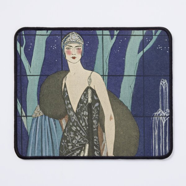 Item preview, 1920s Art Deco Fashion Illustration by George Barbier - Gazette du Bon Ton - Alcyone designed and sold by cutesy.