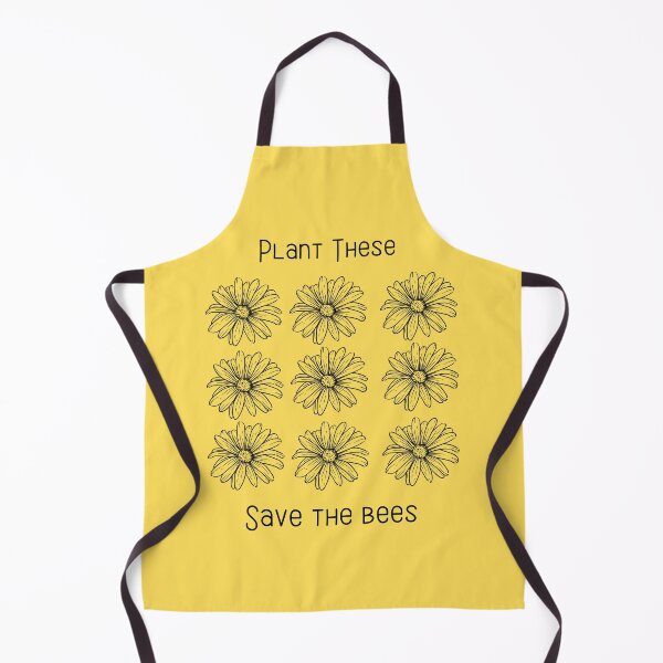 Item preview, Plant These Save The Bees Shiny Yellow Print  designed and sold by PCpallavi.