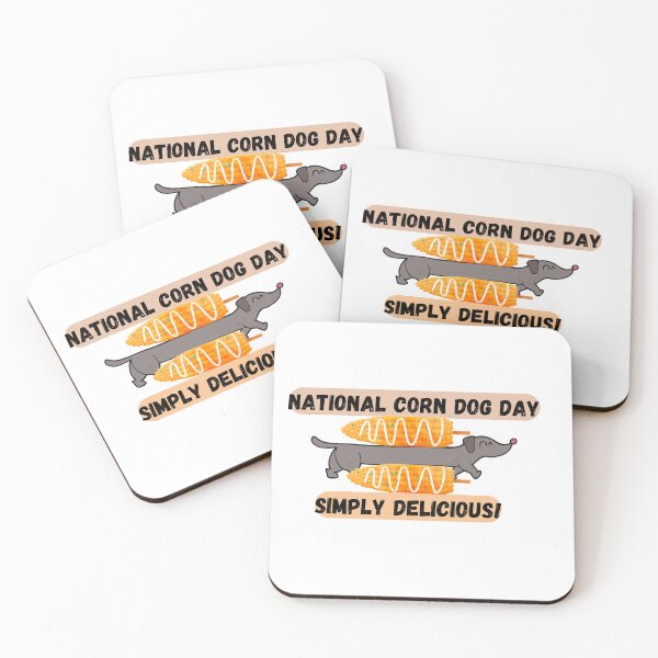 Item preview, National Corn Dog Day designed and sold by SolSel ⭐⭐⭐⭐⭐.