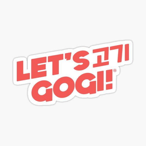 Let's Gogi! Sticker