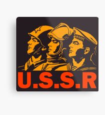 ARMED FORCES Metal Print