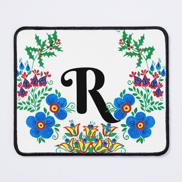 Item preview, letra R con flores designed and sold by Elyora.