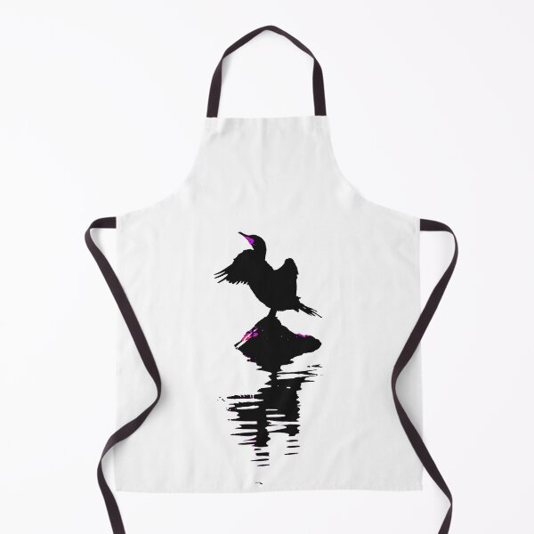 Item preview, Cormorant with Cerise Highlights designed and sold by derbyshireduck.