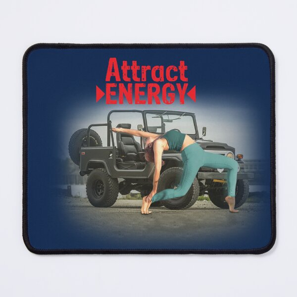 Item preview, Attract Energy - Yoga and Offroad Cars Fusion Designer designed and sold by Nomislegend.