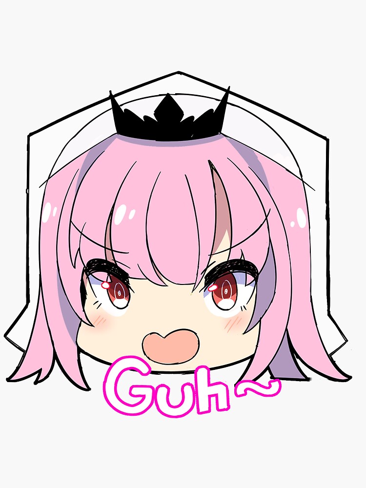 "Hololive Calli Guh" Sticker by Phib Redbubble