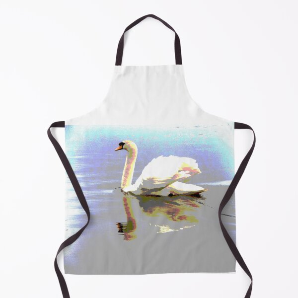 Item preview, peaceful swan designed and sold by derbyshireduck.