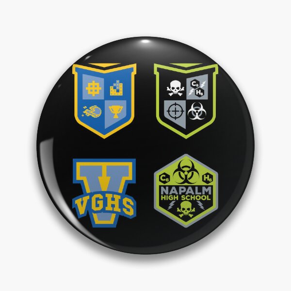 Item preview, VGHS, Napalm energy drink, High school, stickerpack designed and sold by StoneGAS.