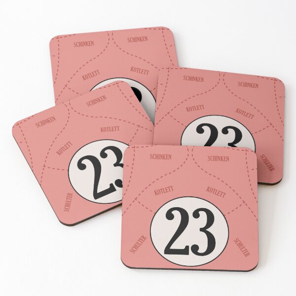 Item preview, Pink Pig Number 23 designed and sold by rogue-design.