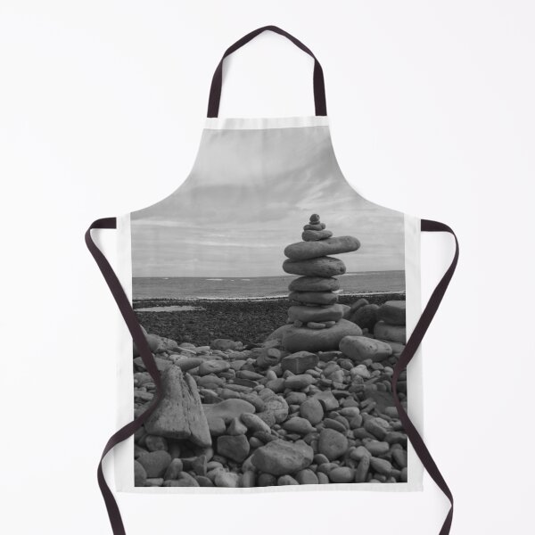 Item preview, Tower of Pebbles on a beach designed and sold by derbyshireduck.