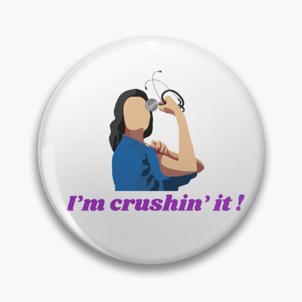 Item preview, I'm crushin' it! - Women Nurses designed and sold by kashrecreative.