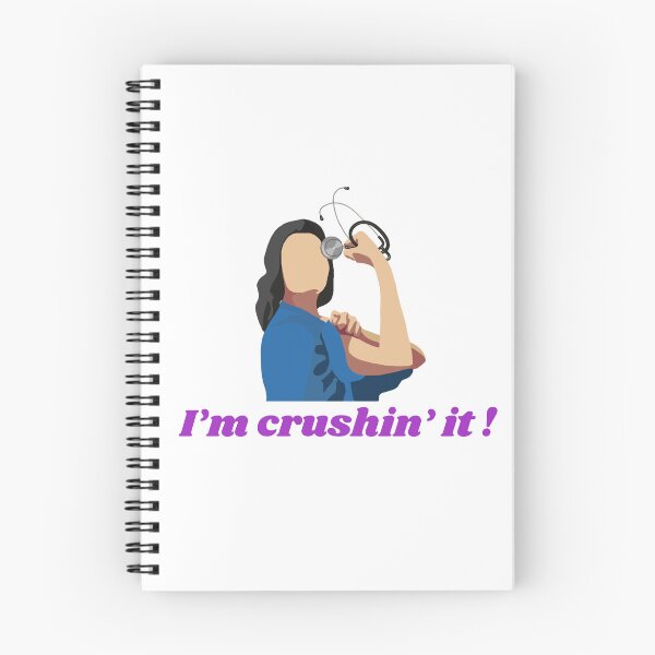 Item preview, I'm crushin' it! - Women Nurses designed and sold by kashrecreative.